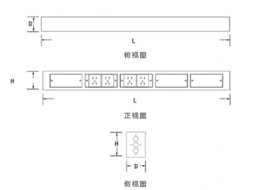 Cable Trunking for Reagent (Single-side)