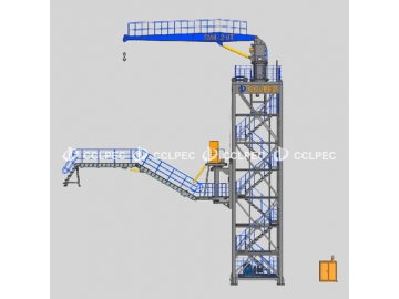 Tower Type Gangway with Jib Crane