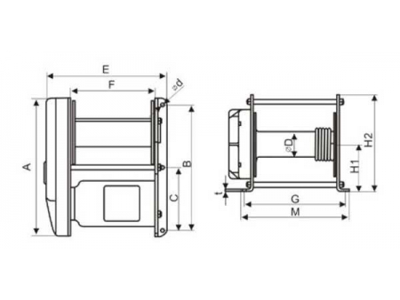 250-500KG Windlass