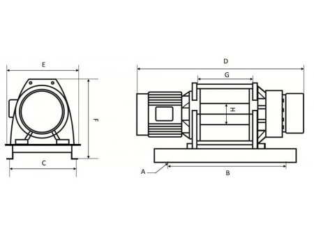 5000-10000KG Electric Windlass