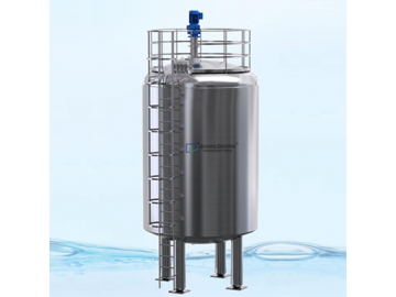 Sanitary Stainless Steel Storage Tank