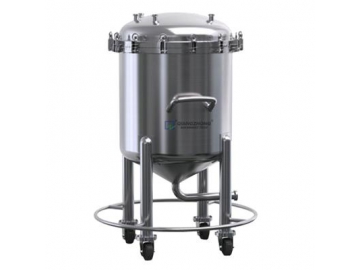 Mobile Stainless Steel Storage Tank