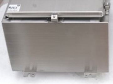 Explosion Proof Junction Box, Stainless Steel Hinged Enclosure, Wall Mount, IP66