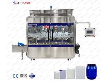 Full Automatic 5L-30L Drum Gallons Flow Meter Filling Machine