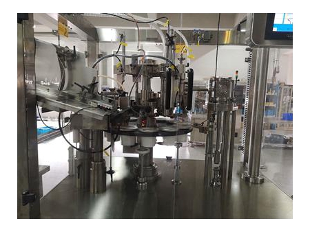 Tube Filling and Sealing Machine