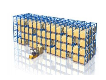 Push Back Pallet Rack