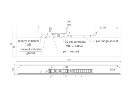 MGS-2743-H16R Magnetic Guidance Sensor