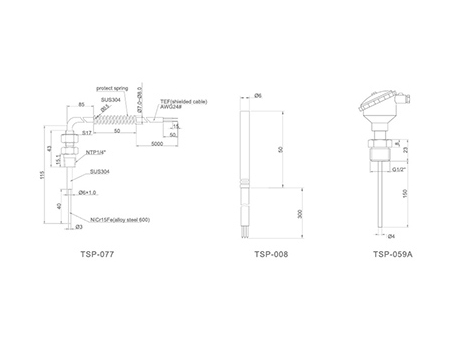 TSP Series Temperature Sensors