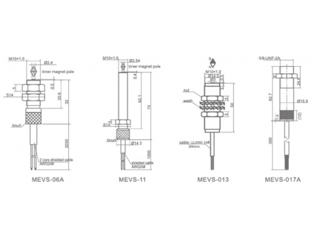 MEVS Magnetic Speed Sensor