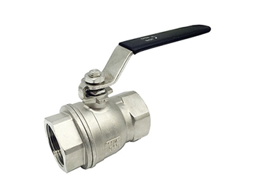 2 Piece Stainless Steel Ball Valve, Standard Port, 600 PSI