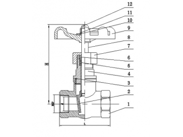 316 Stainless Steel Gate Valve