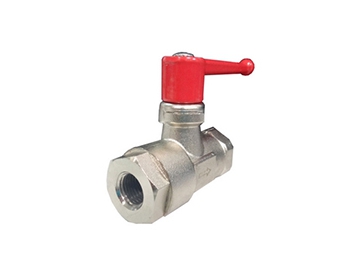 In-Line Ball Valves - Nickel Plated Brass Ball Valves