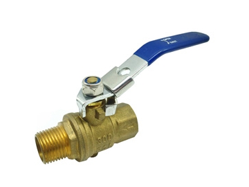 Auto Drain Safety Exhaust Brass Ball Valve With Lockable Handle