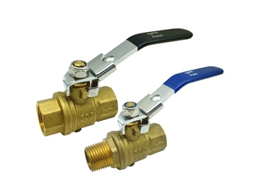 Auto Drain Safety Exhaust Brass Ball Valve With Lockable Handle