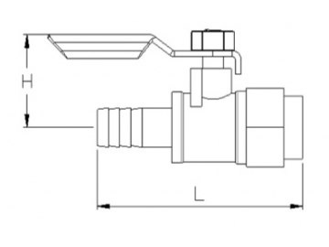 Air Compressor Brass Mini Ball Valve