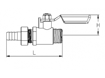 Air Compressor Brass Mini Ball Valve