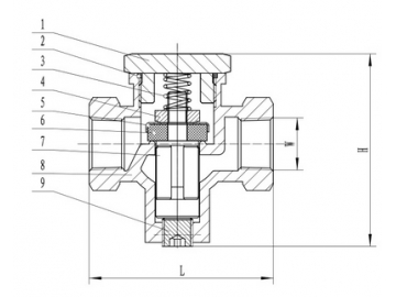 In Line Check Valves, Vertical or Horizontal Installation