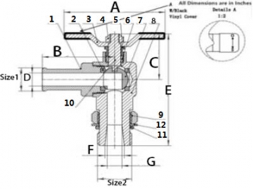 90 Degree Stainless Steel Angle Valve