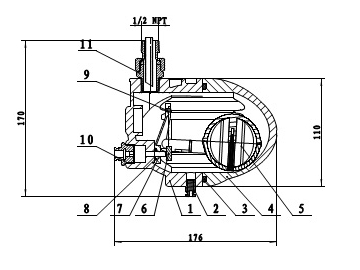 Automatic Float Drain, 800L