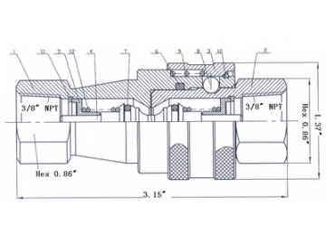 QCV / QCVP Quick Connect Couplings