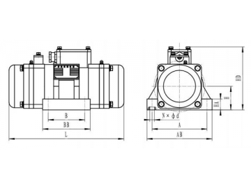 High Frequency External Concrete Vibrator