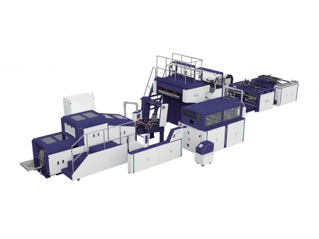 Automatic Paper Bag Making Machine with Flap and Twisted/ Flat Handles