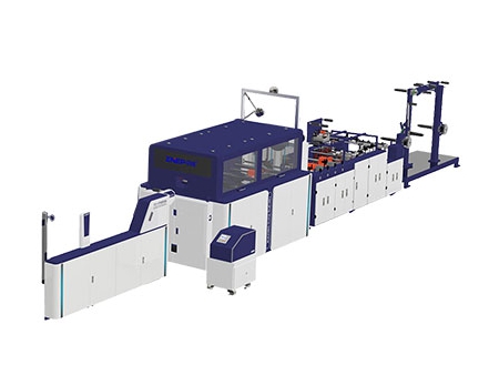 Automatic Paper Bag Making Machine with Flap and Twisted/ Flat Handles