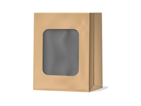 Paper Bag Making Machine for Block Bottom Paper Bag with Window