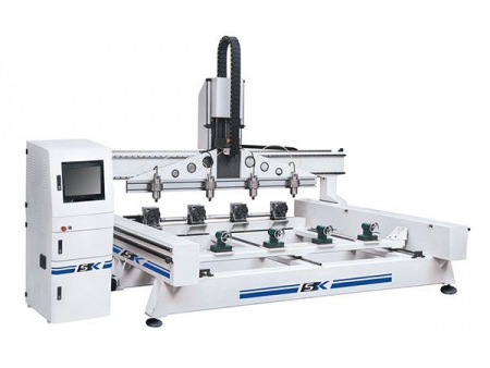 4 Axis CNC Router (with Rotary Axis), SK-EPG Series (EPG2012/EPG3012 optional)