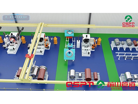 Heavy Duty Pressure Vessel Pipe Spool Production Line