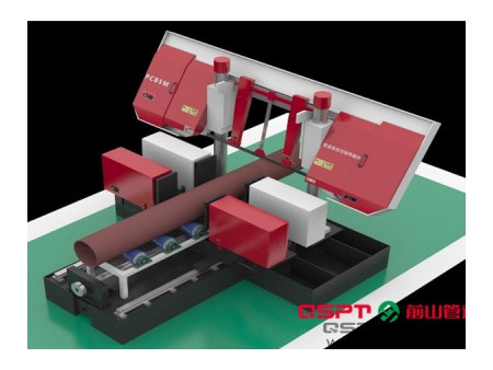 Numerical Control Pipe Cutting Band Saw Machine