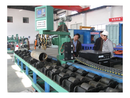 Pipe Flame Beveling and Cutting Machine (Roller Bench Type)