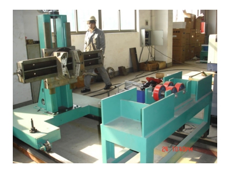 Slip-On Flange and Pipe Fast Fitting-Up Machine