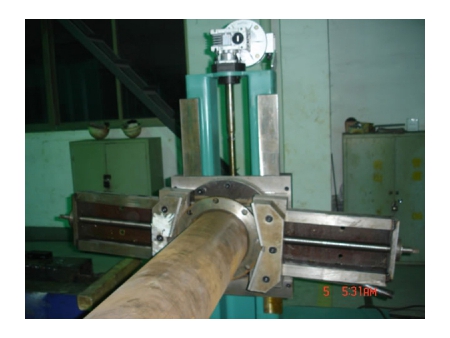 Slip-On Flange and Pipe Fast Fitting-Up Machine