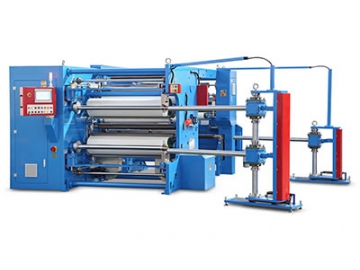 Duplex Slitter Rewinder, with Peel-Off Roller, LFS325