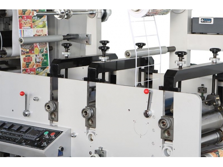 Flexo Printing Machine with Tripe Rotary Die Cutting Stations, ZBS-320G