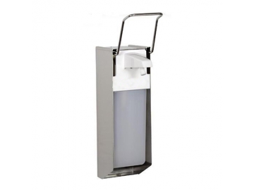 Stainless Steel Elbow Sanitizer Dispenser for Both 500ml & 1000ml Euro Bottle