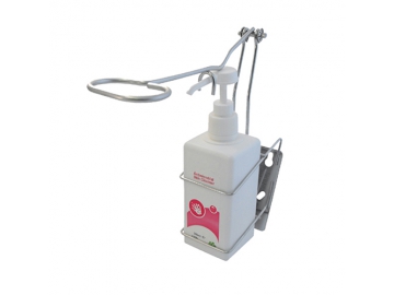 Stainless Steel Medical Elbow Operated Disinfectant Dispenser with Arm Lever