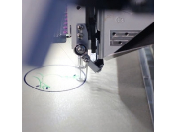 Single Head Embroidery Machine, 9/12/15 Needles