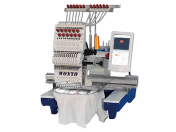 Single Head Embroidery Machine, 12/15 Needles