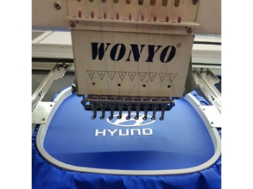 8 Heads Embroidery Machine, 9/12/15 Needles