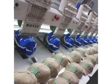 8 Heads Embroidery Machine, 9/12/15 Needles