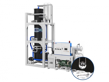 Tube Ice Machine  (Solid Tube Ice with Flat Cut Ends)