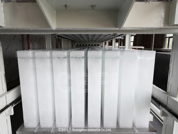 10-ton Direct Cooling Ice Block Machine for Maoming Client in 2021