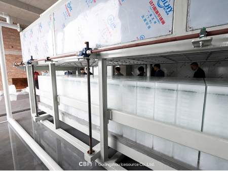 10-ton Direct Cooling Ice Block Machine for Maoming Client in 2021