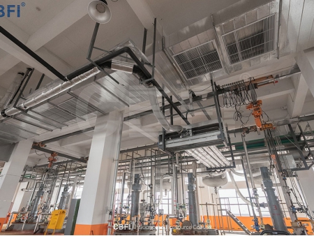 120T Flake Ice Machine Operated in Shandong