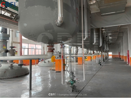 120T Flake Ice Machine Operated in Shandong