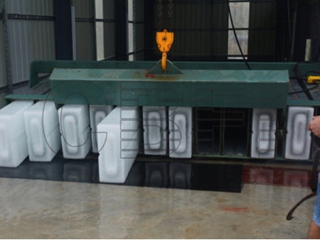 20 tons Salt Water Ice Block Machine for Zhaoqing Client in 2014