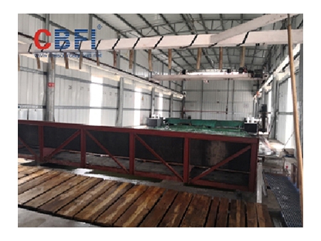 40 Tons of Brine Ice Making System for Client in Jiangmen