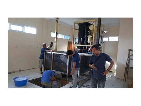 CBFI-5 Ton Tube Ice Machine In Indonesia